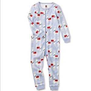 Tea Collection Baby Long Sleeve Printed Pajamas Dressy Llama